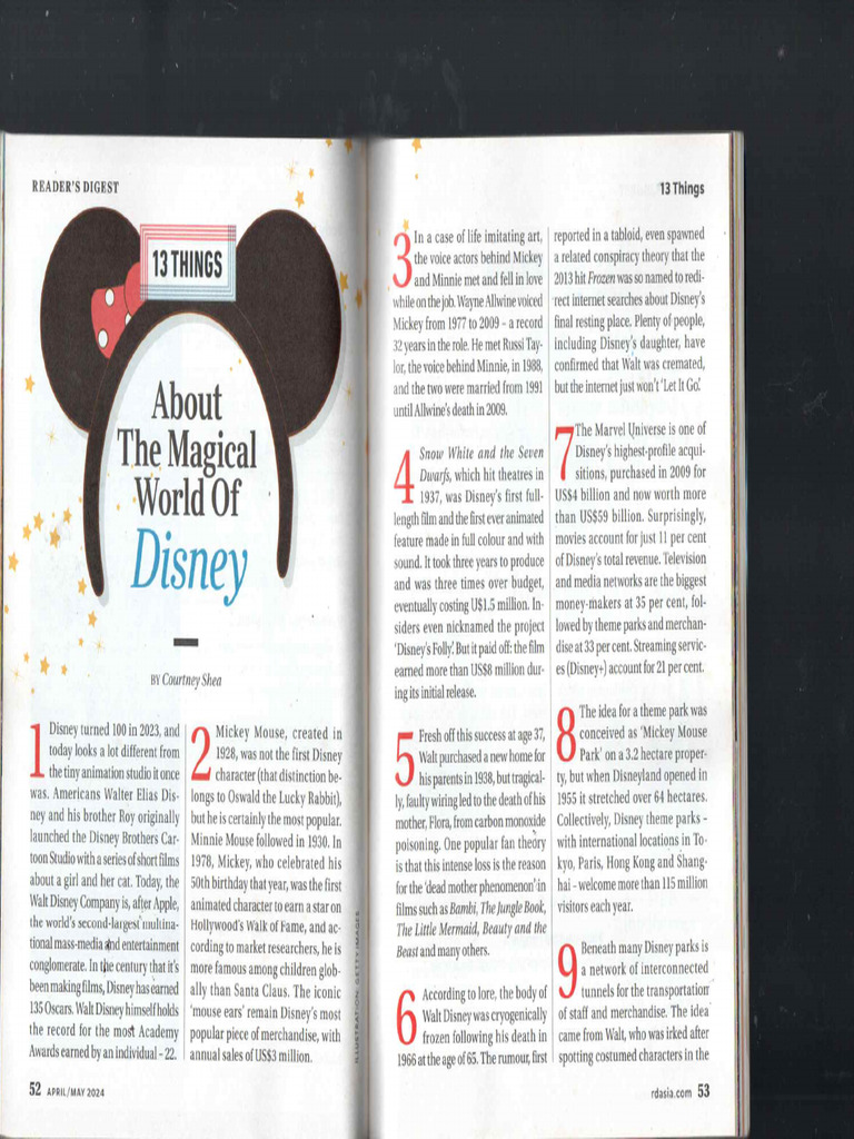 Disney | PDF