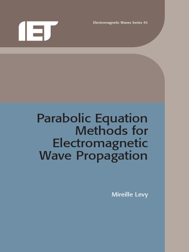 Wave Propagation Parabolic Equation | PDF | Waves | Polarization (Waves)