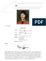 Copernic 2012 - (Wikipédia) Biographie de Nicolas Copernic (1473-1543)