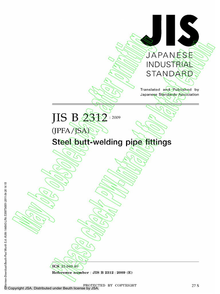JIS@B@2312 | PDF