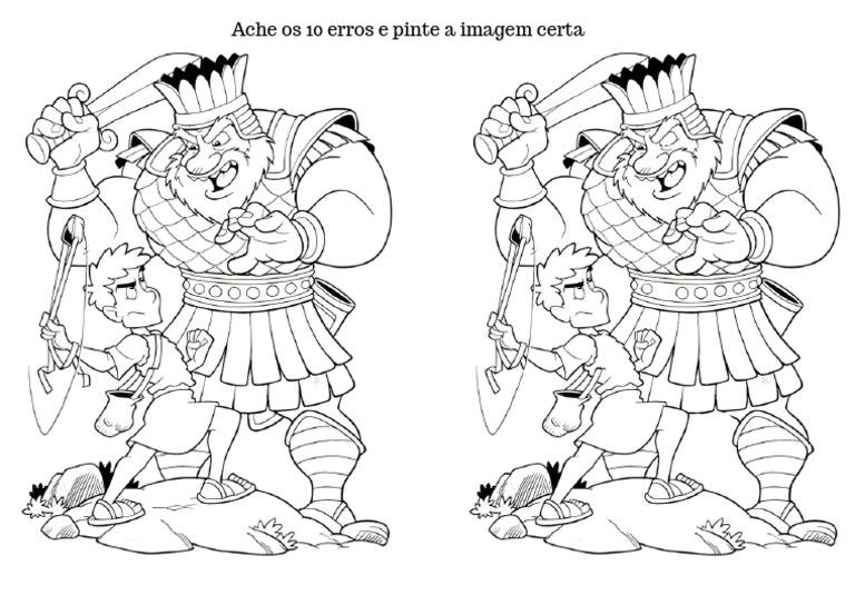 Ache Os 10 Erros e Pinte a Imagem Certa | PDF