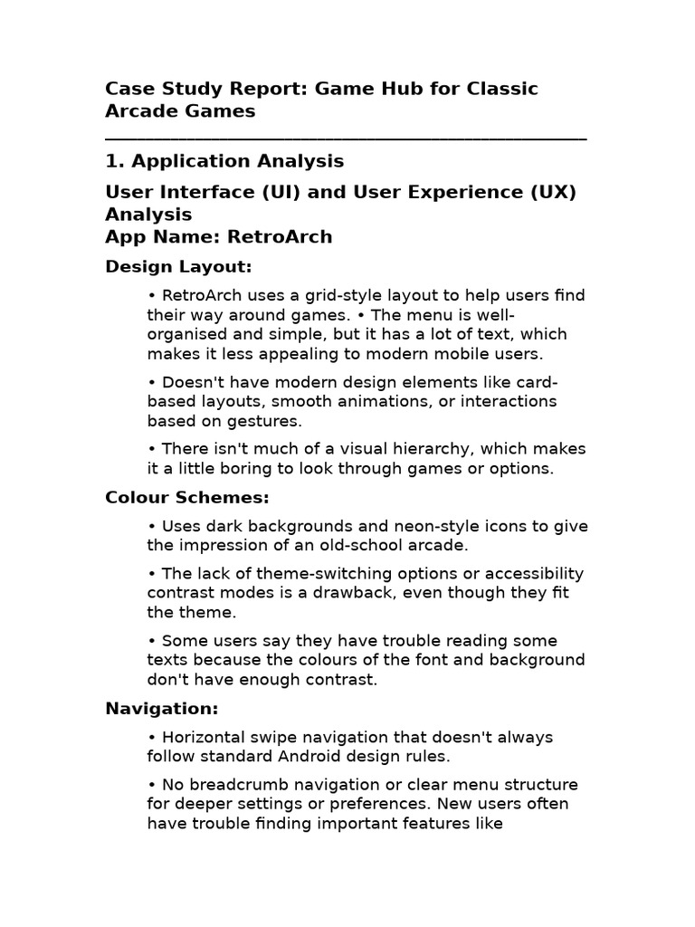 Case Study Report | PDF | Mobile App | Android (Operating System)