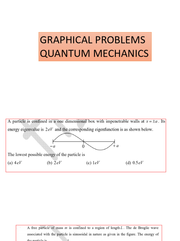 Graphical Problems New Qm | PDF