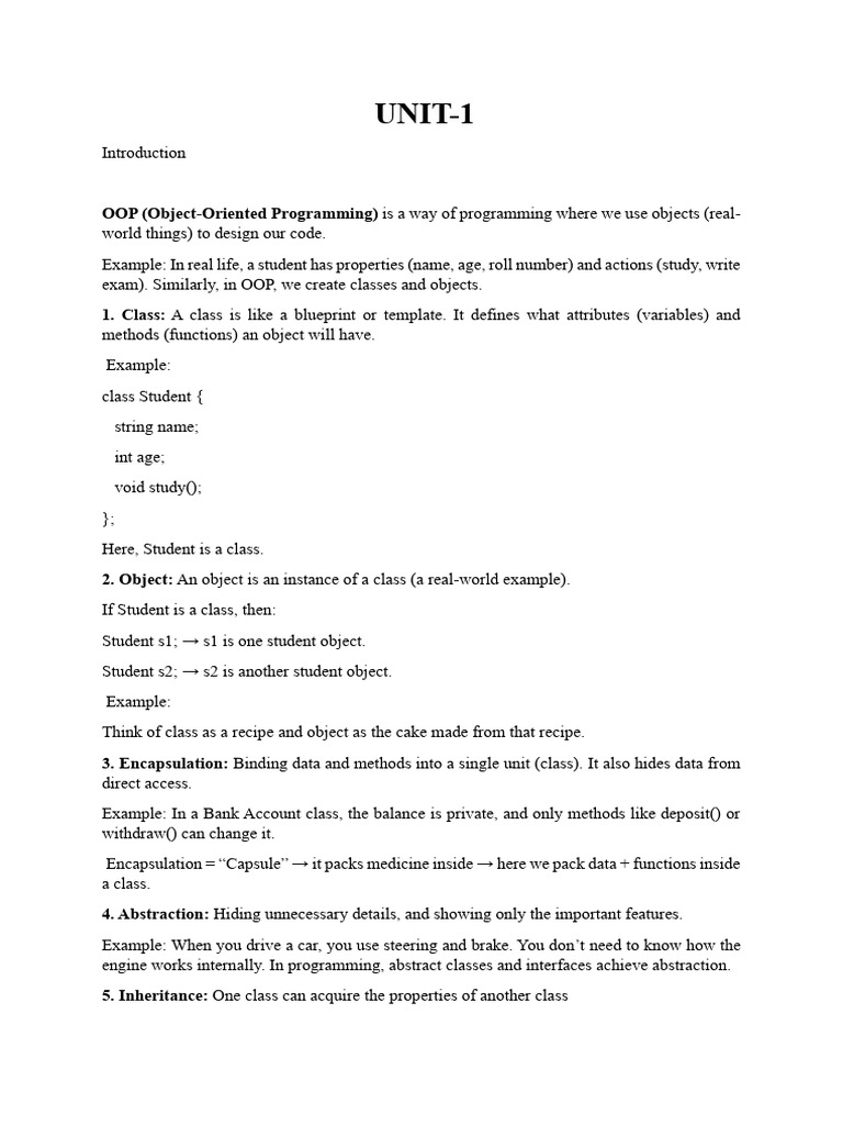 unit1 C# | PDF | Parameter (Computer Programming) | C Sharp ...