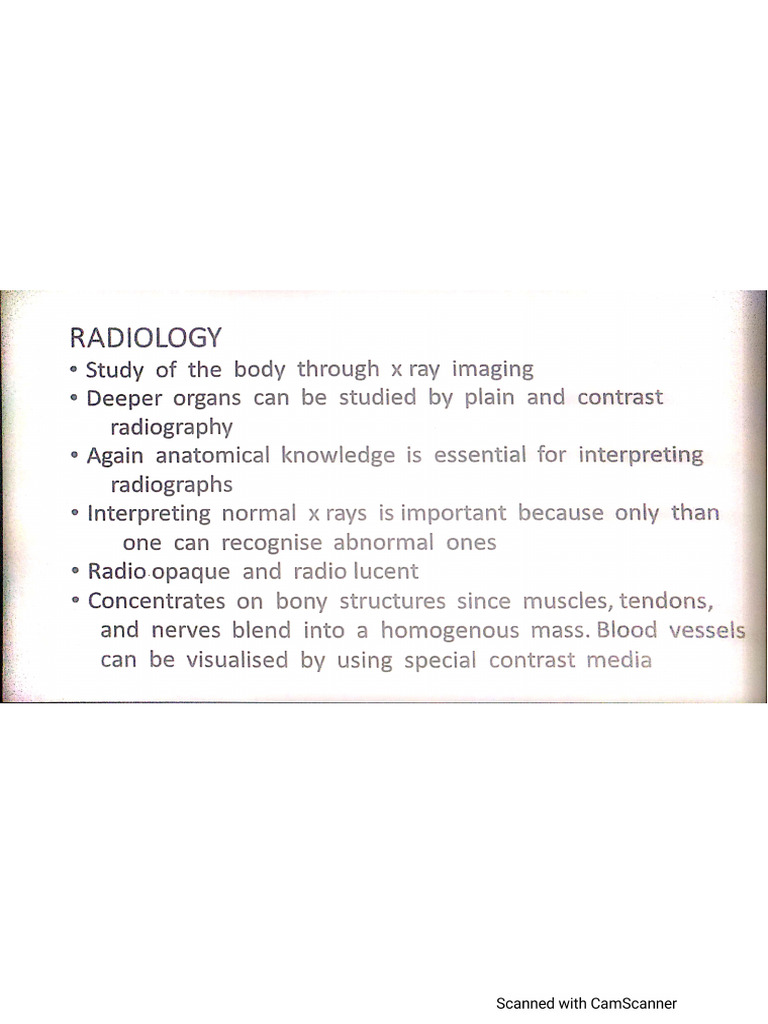 Radiology | PDF