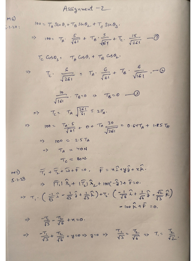 Physics Assignment 2 | PDF