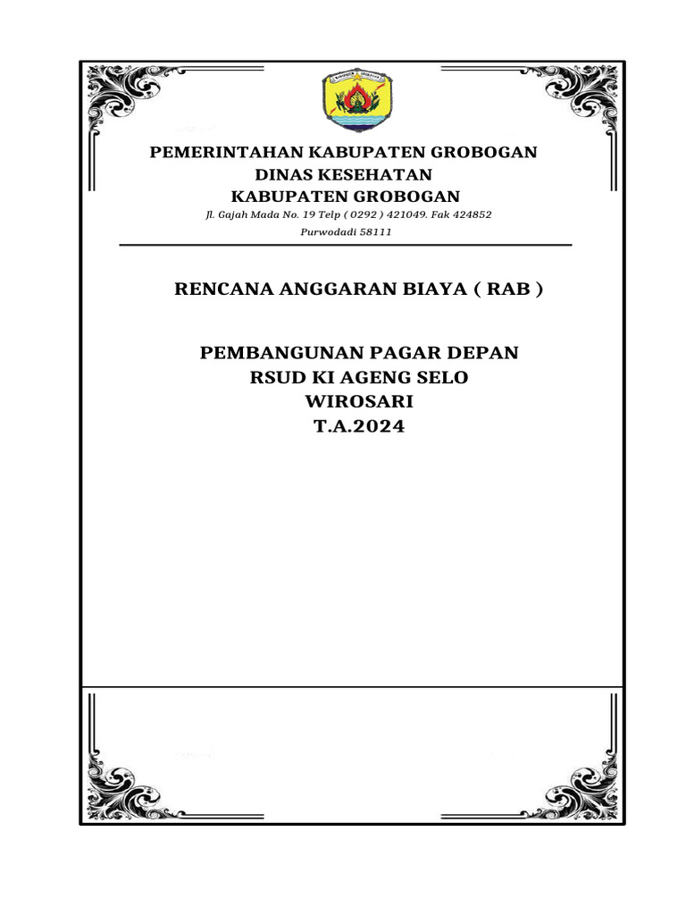 Cover RAB DLL | PDF