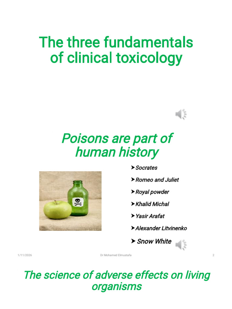 Fundamentals of Toxicology | PDF | Poison | Toxicity