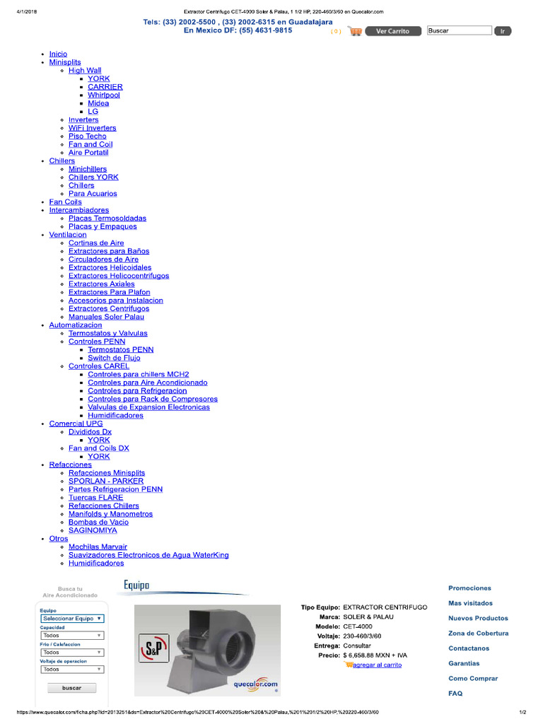 Extractor centrifugo | PDF