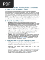 ORCA DFT Software Cheat Sheet | PDF