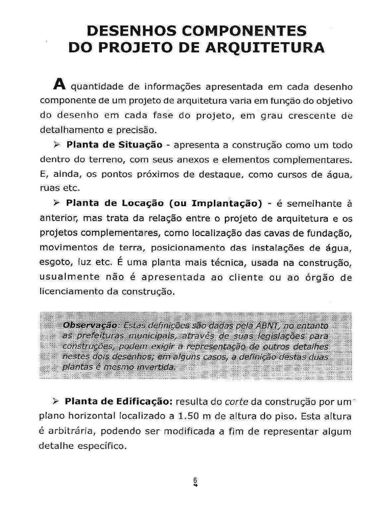 Desenho de Arquitetura | PDF