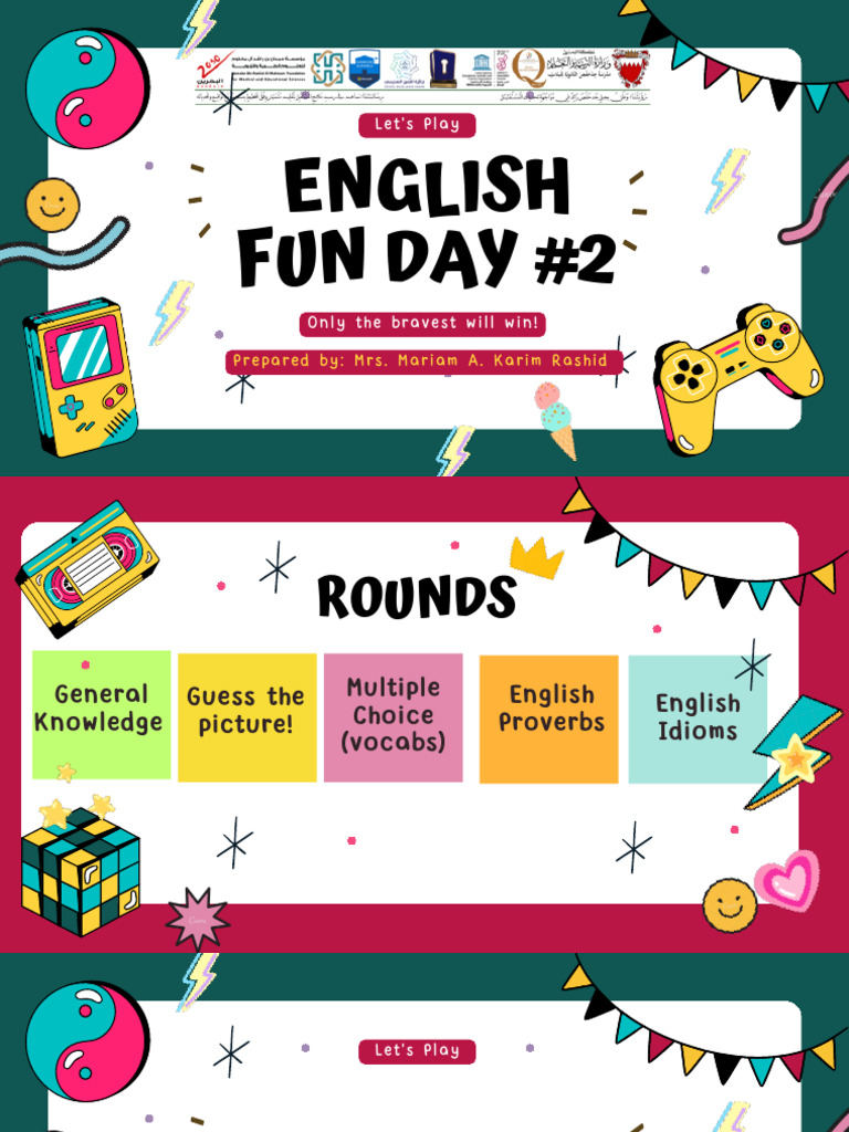 English Fun Day! #2 | PDF