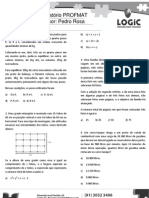 LOGIC Preparatório Profmat Aula 7 - Problemas