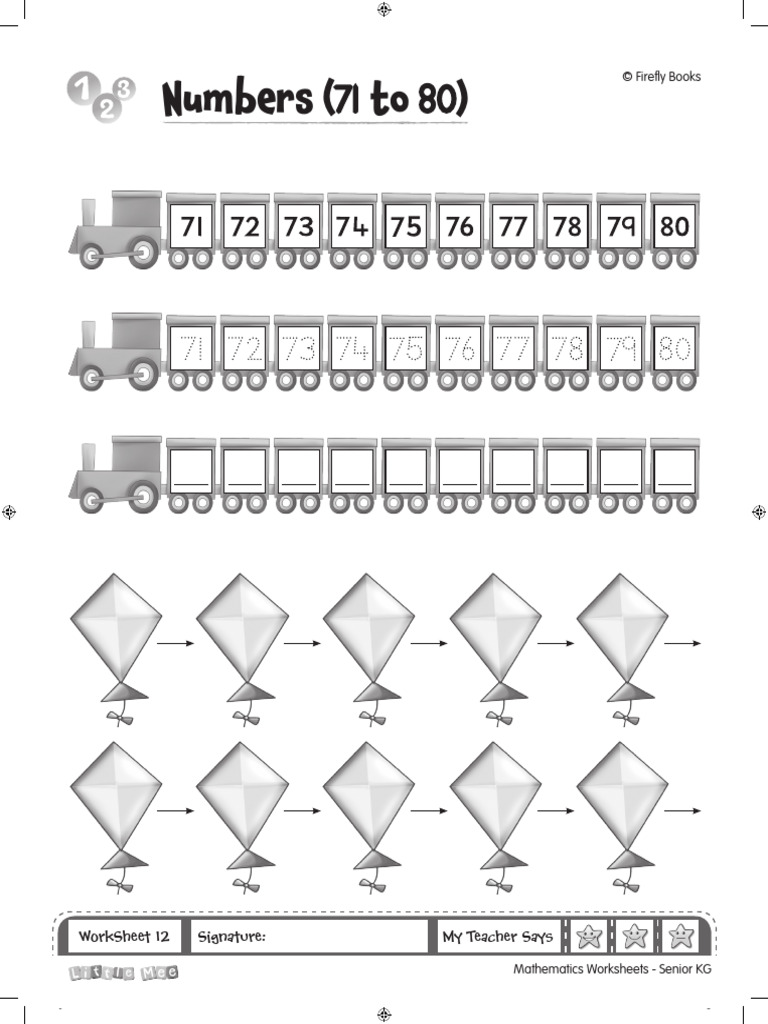 Little Mee Mathematics Worksheets (Sr. KG) - Removed | PDF | Mathematics