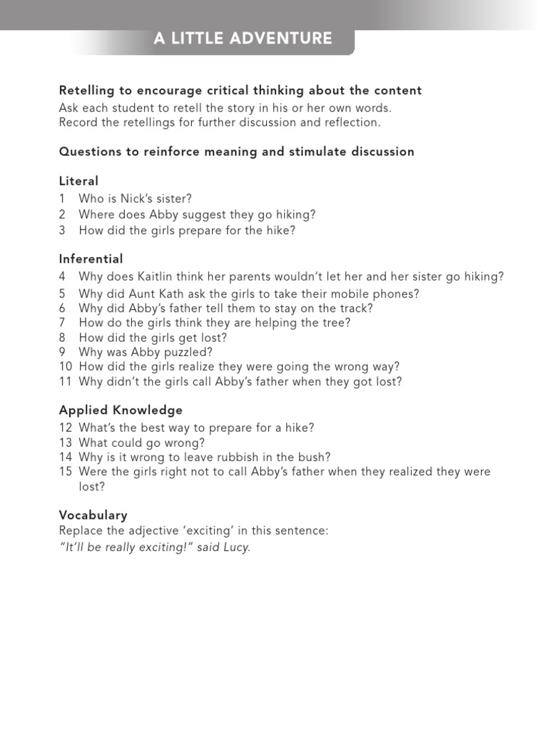 Bahrain Reflect G10 T1 Readers a Little Adventure | PDF