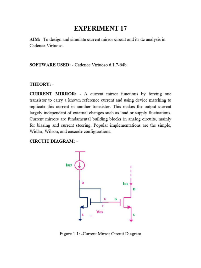 Experiment 17 | PDF