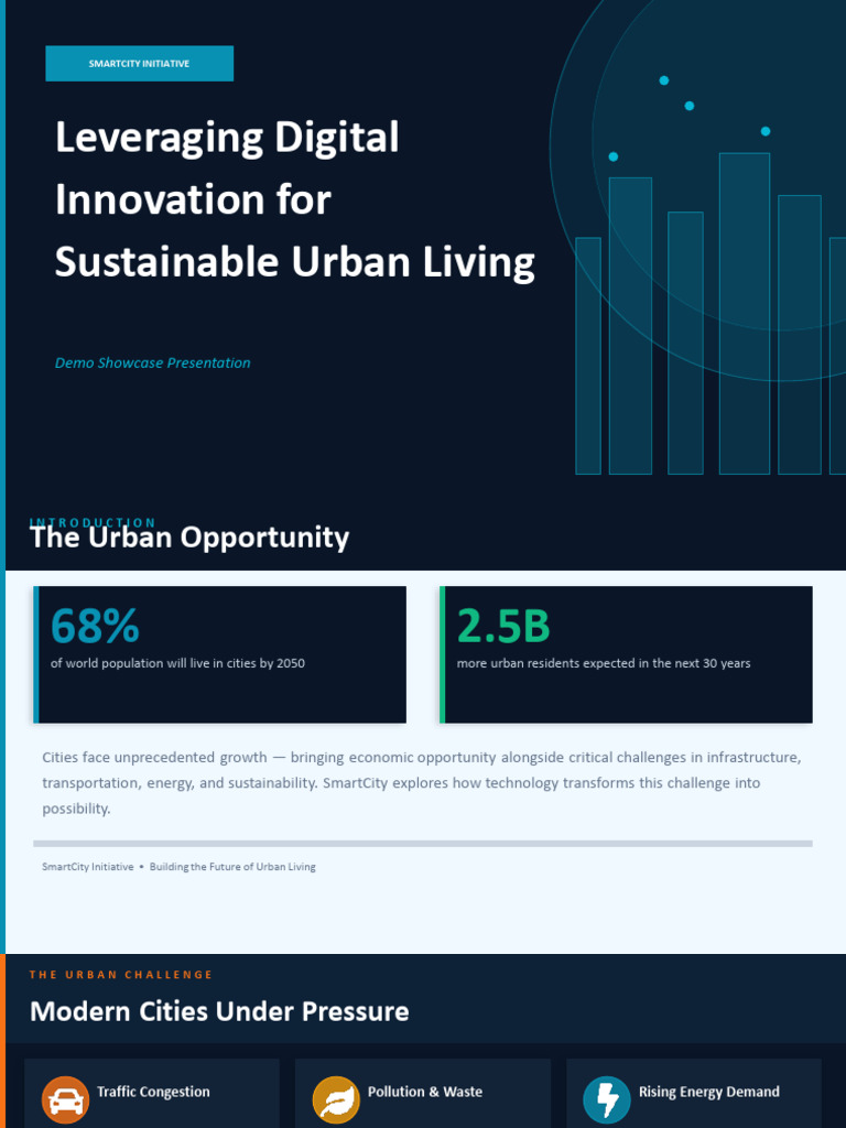 Leveraging Digital Innovation For Sustainable Urban Living | PDF ...