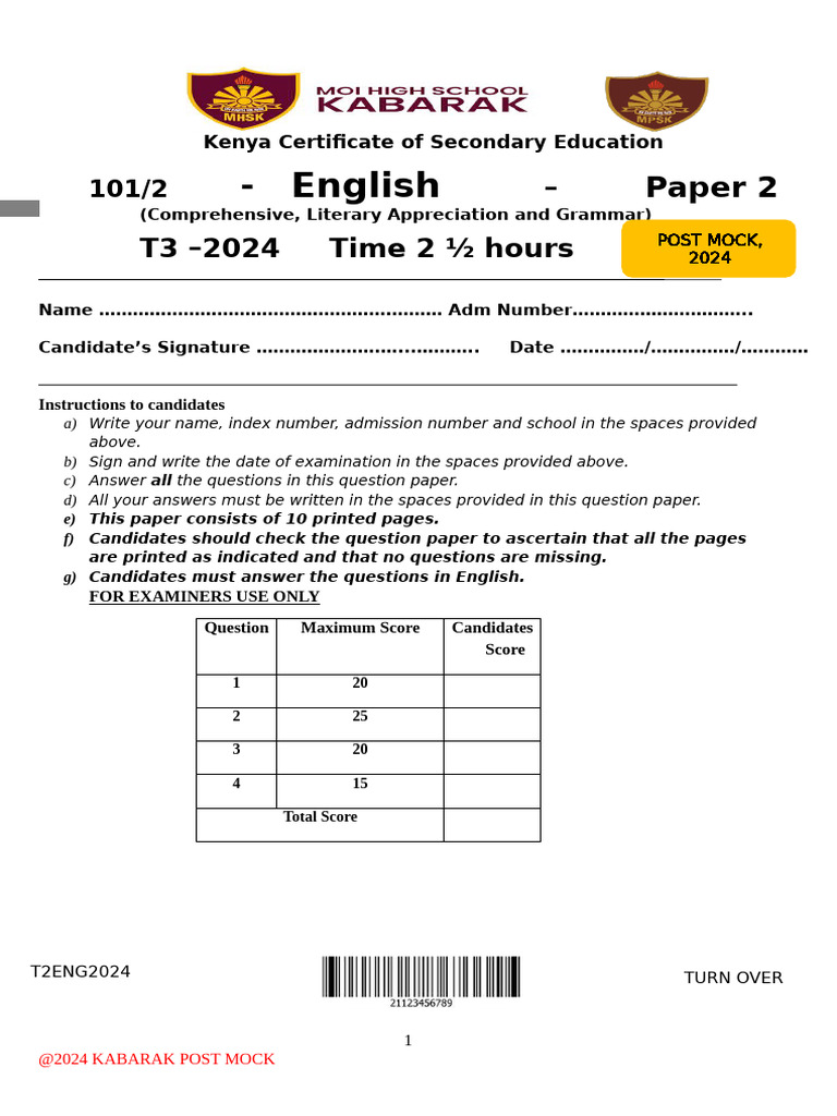 Eng p2 | PDF | Résumé
