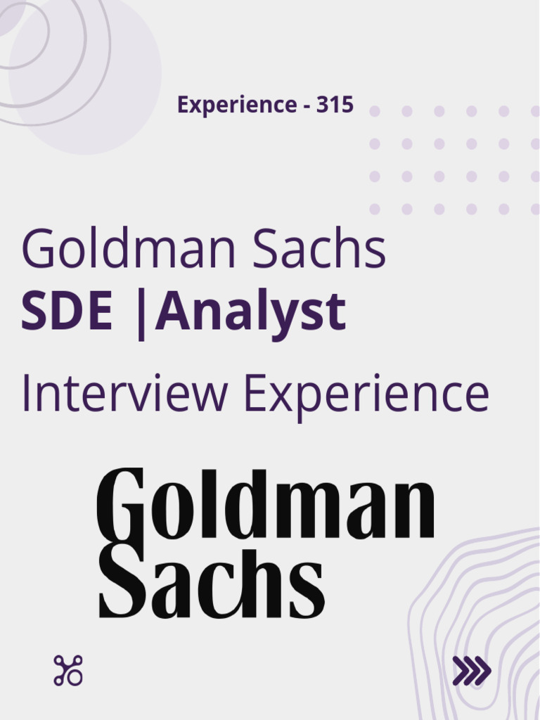 Goldman Sachs | PDF | String (Computer Science) | Computer Programming