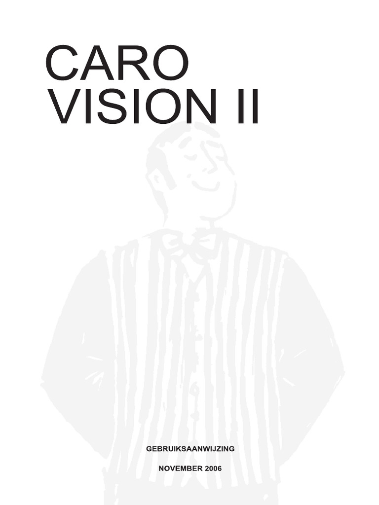 Gebruikershandleiding Oyster Caro Vision II | PDF