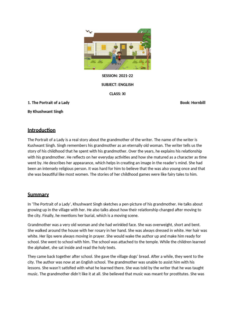 The Portrait of A Lady Notes | PDF | Rosary | Prayer