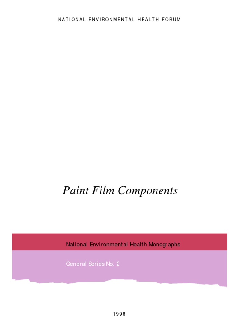 Paint Component Australia PDF Titanium Dioxide Paint