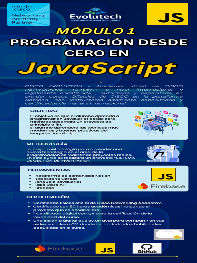 MODULO 1 JavaScript Basico Intermedio | PDF | Script Java | Lenguaje de ...