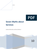 7 Myths About Services