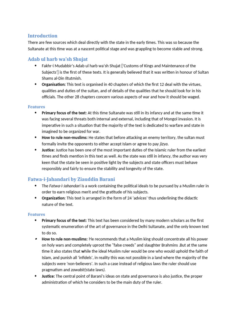 Textual Sources on Statecraft | PDF | Abrahamic Religions | Religious ...