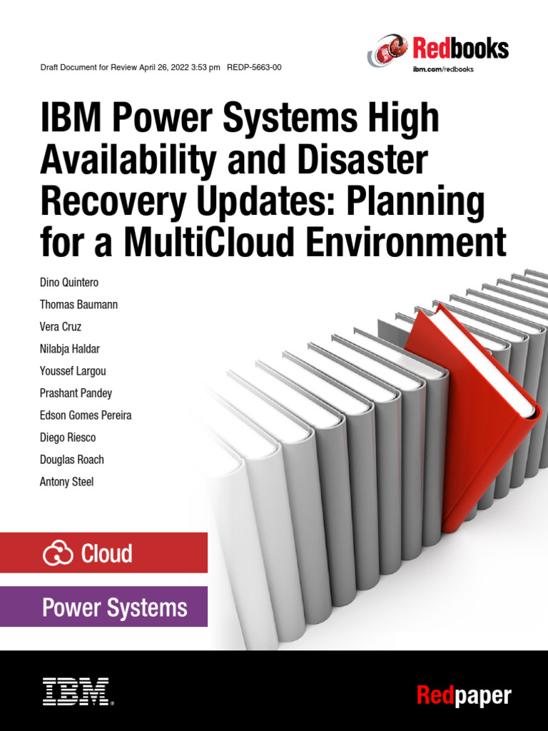 Redp 5663 | PDF | Fault Tolerance | Cloud Computing