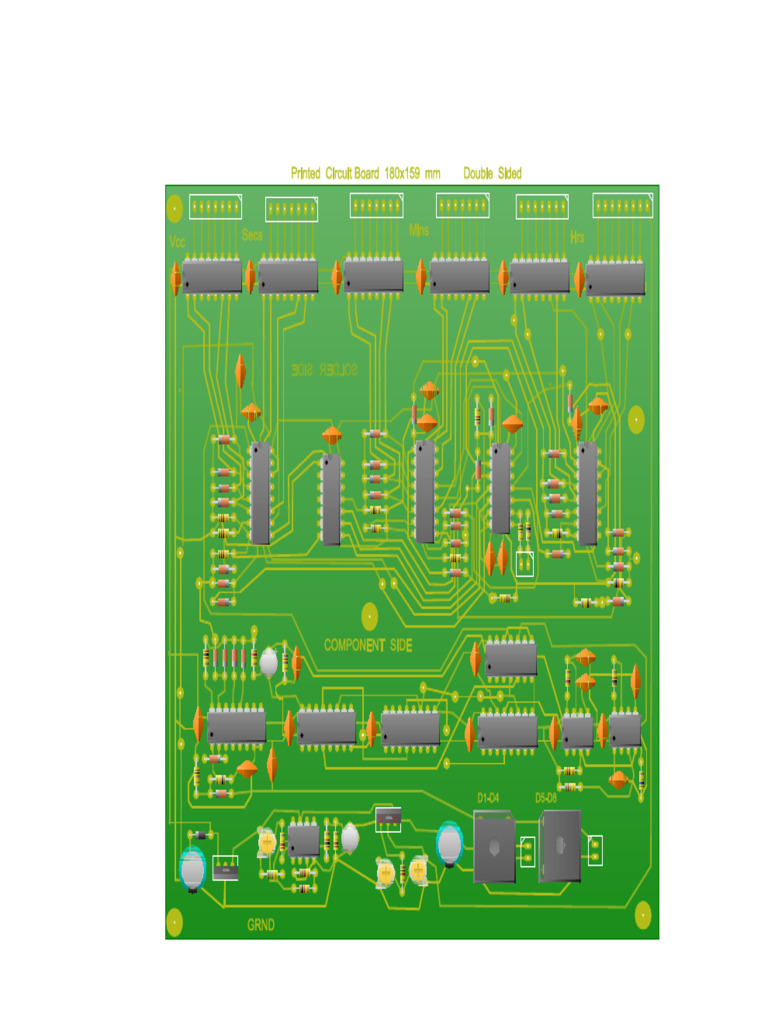 PCB Finish View (VEDERE FINALĂ) | PDF