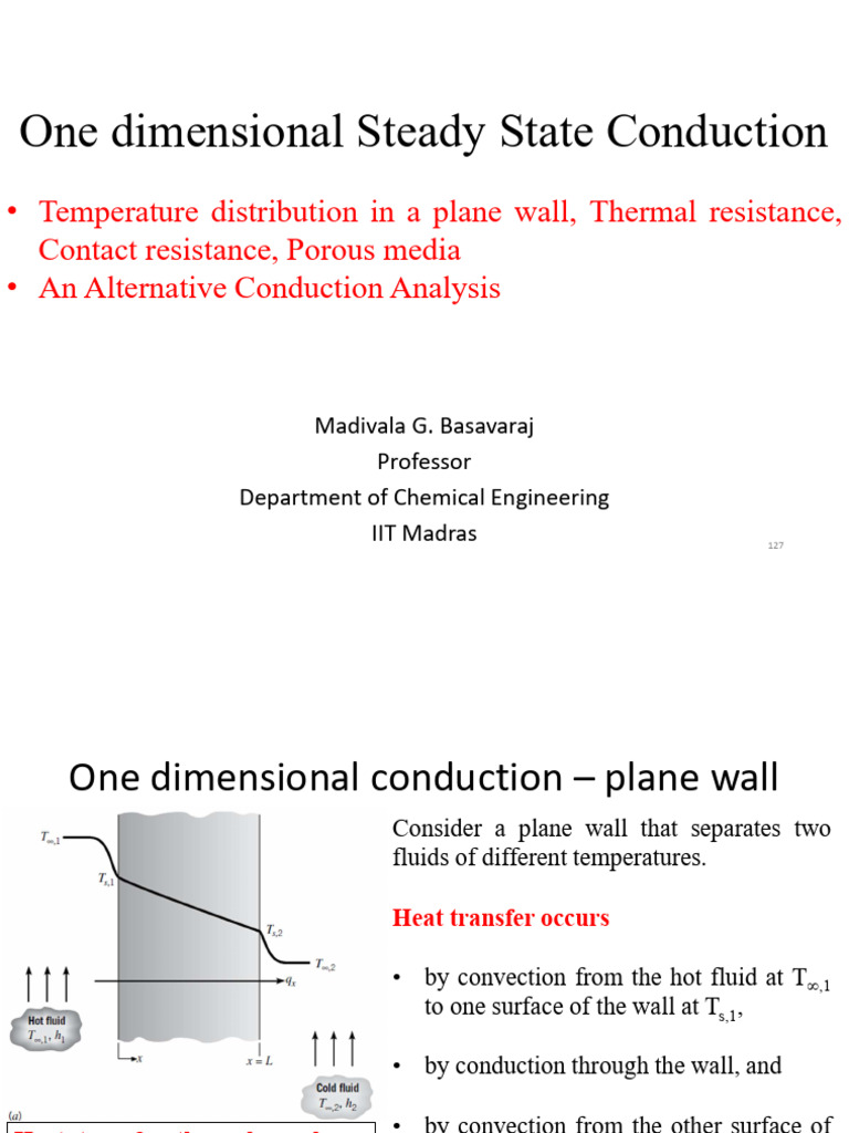 Week3 1DSteadyStateConduction | PDF | Thermal Conduction | Heat Transfer