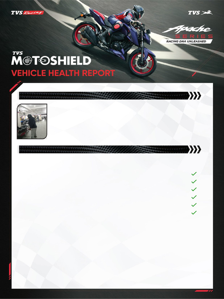 Tvs Apache RTR 160 2v RM - Md634be83p2k10319 - VHR | PDF