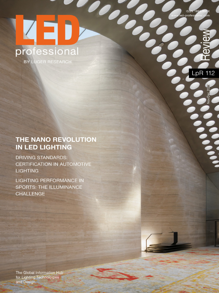 LED Professional Review Nr. 112, Noiembrie-Decembrie 2025 | PDF | Light ...