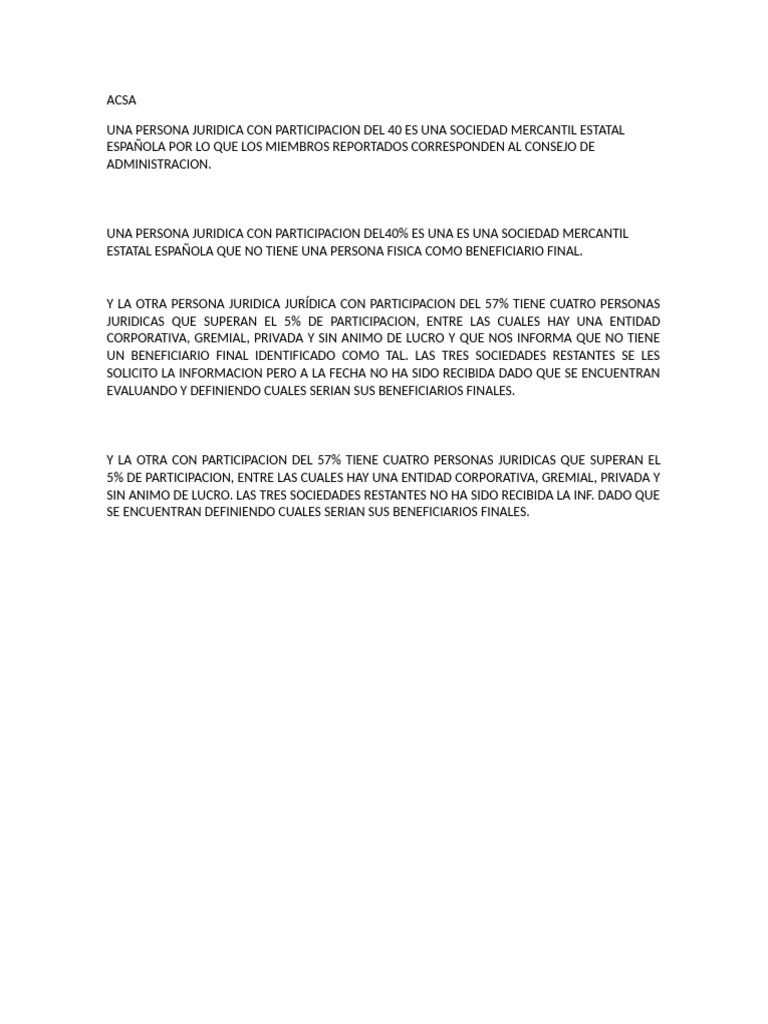 ACSA | PDF