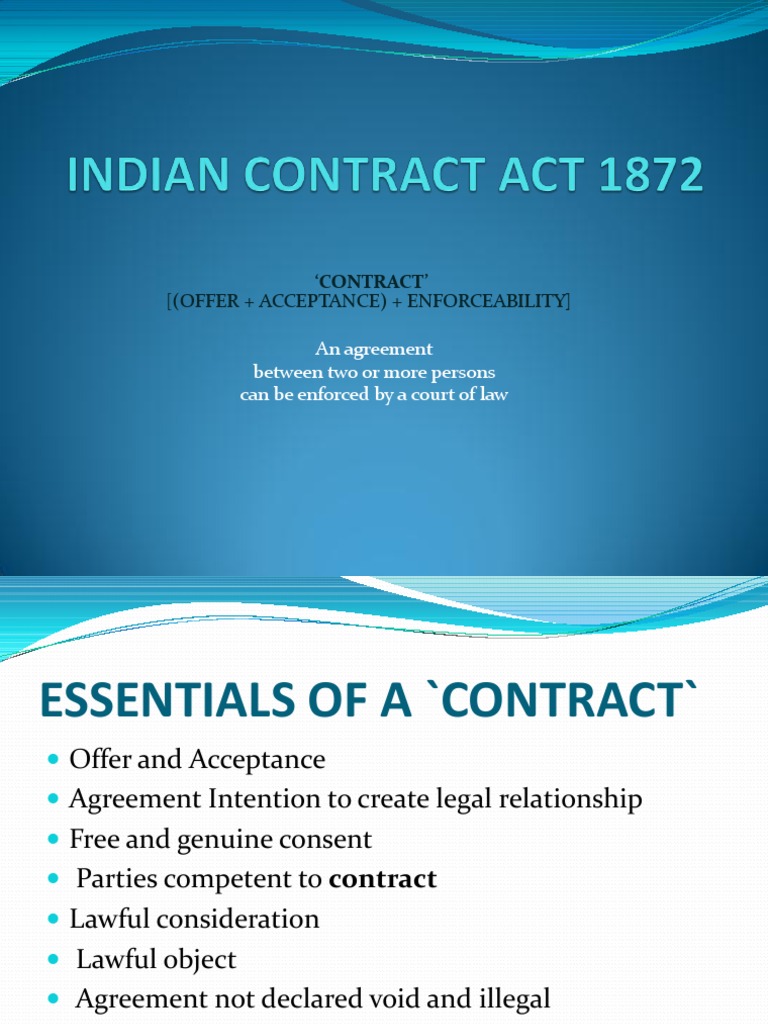 Indian Contract Act 1872 Ppt Guarantee Indemnity