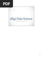 (Big) Data Science