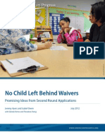 No Child Left Behind Waivers
