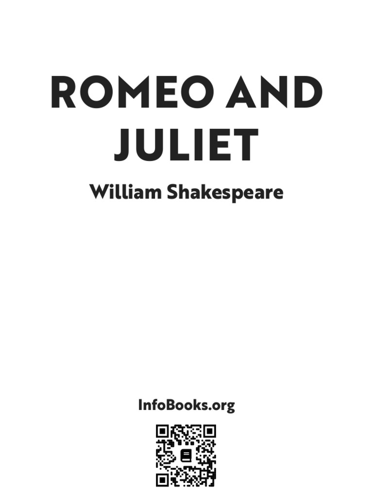 Pdfromeo and Juliet William Shakespeare | PDF | Characters In Romeo And ...