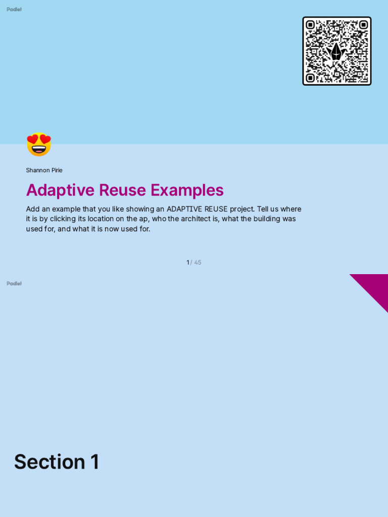 Adaptive Reuse Examples | PDF