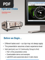 Advanced LabVIEW User Interfaces