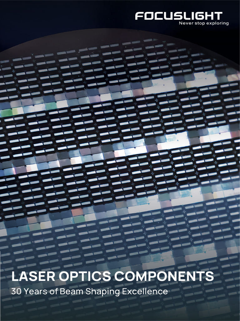 [Components] Laser Optics Components 30 Years of Beam Shaping ...