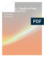 ID Project - Depth of Field: EDTECH 503 (Summer 2012)