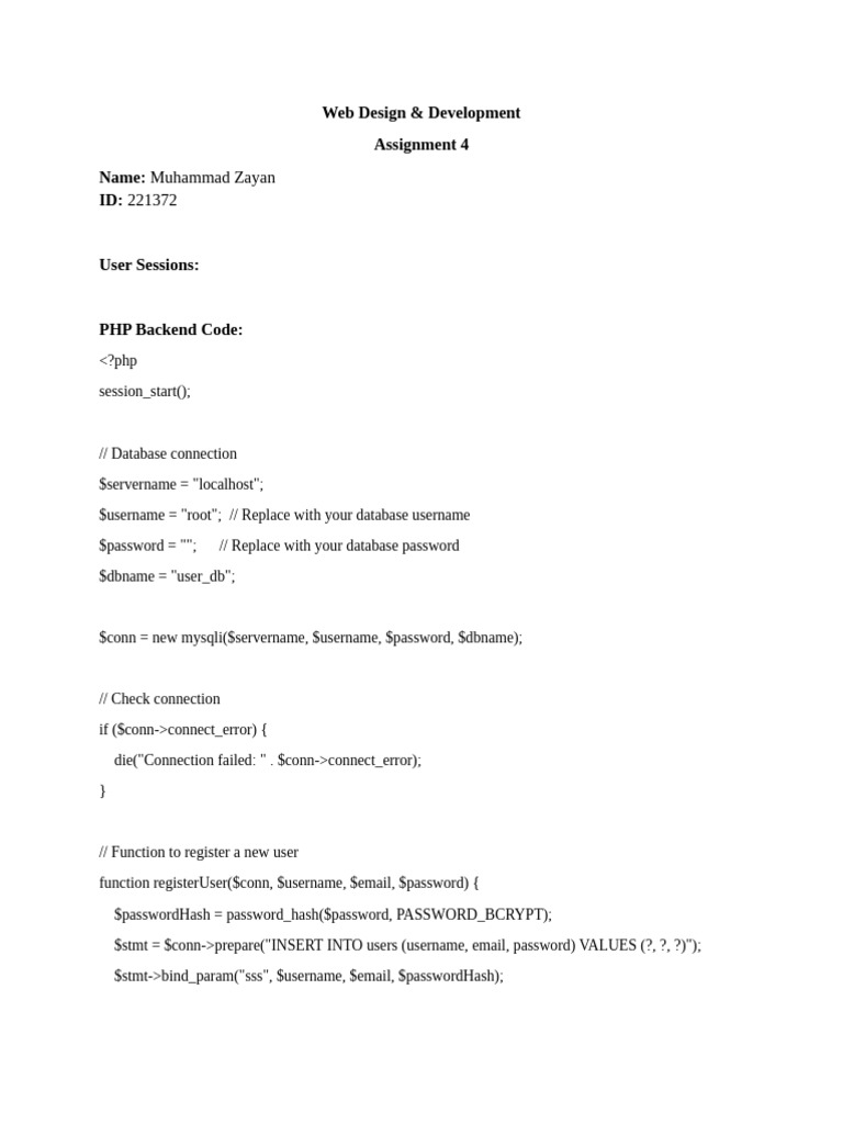 User Sessions | PDF | Login | User (Computing)