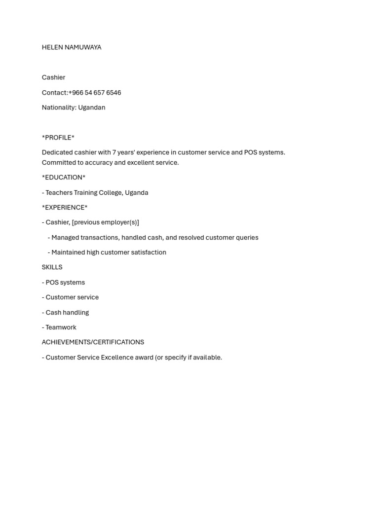 Helen Document (1) | PDF