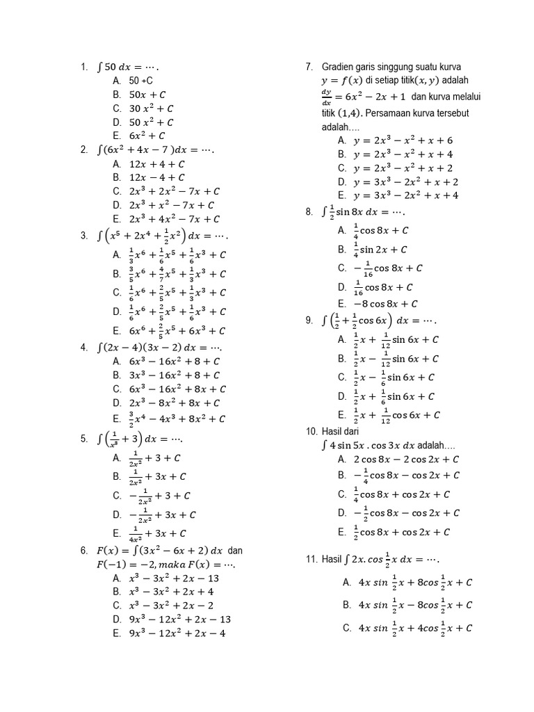 MTL Integral | PDF