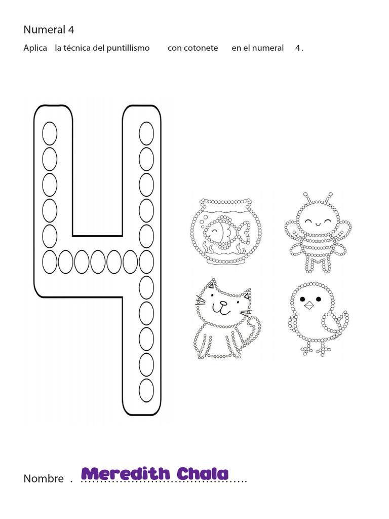 Numeral 4 | PDF