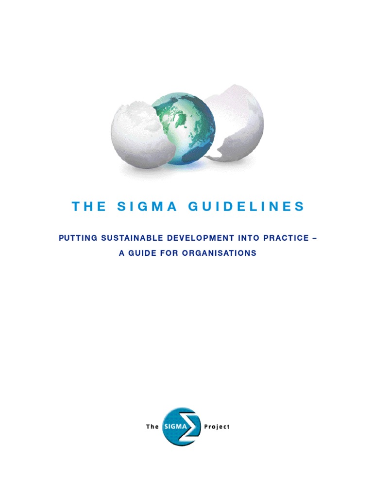 The Sigma Guidelines PDF