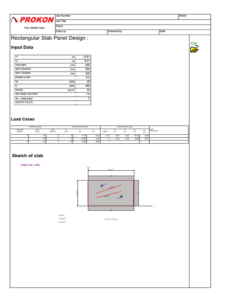Slab Design | PDF