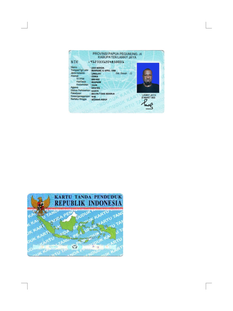 Print KTP | PDF